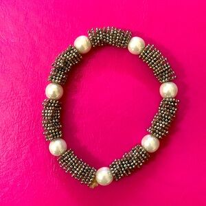 Faux pearl pre love bracelet